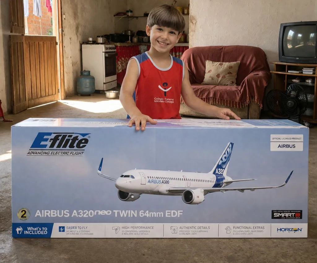Avião de Controle Remoto Aero Prime A320