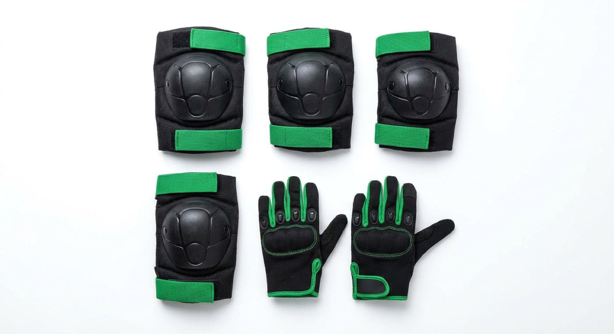 Kit Proteção Infantil (joelheira, cotoveleira e luvas)