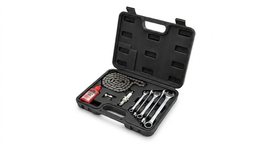 Kit Manutenção para Kart (corrente, vela e ferramentas)