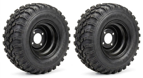 Kit 2 Pneus Off-Road 16x6.50-8 com Aro